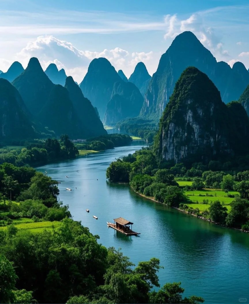 桂林山水终极打卡指南，随手一拍的ins风大片